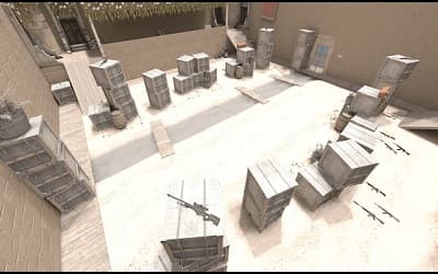 1v1 Aim Map background